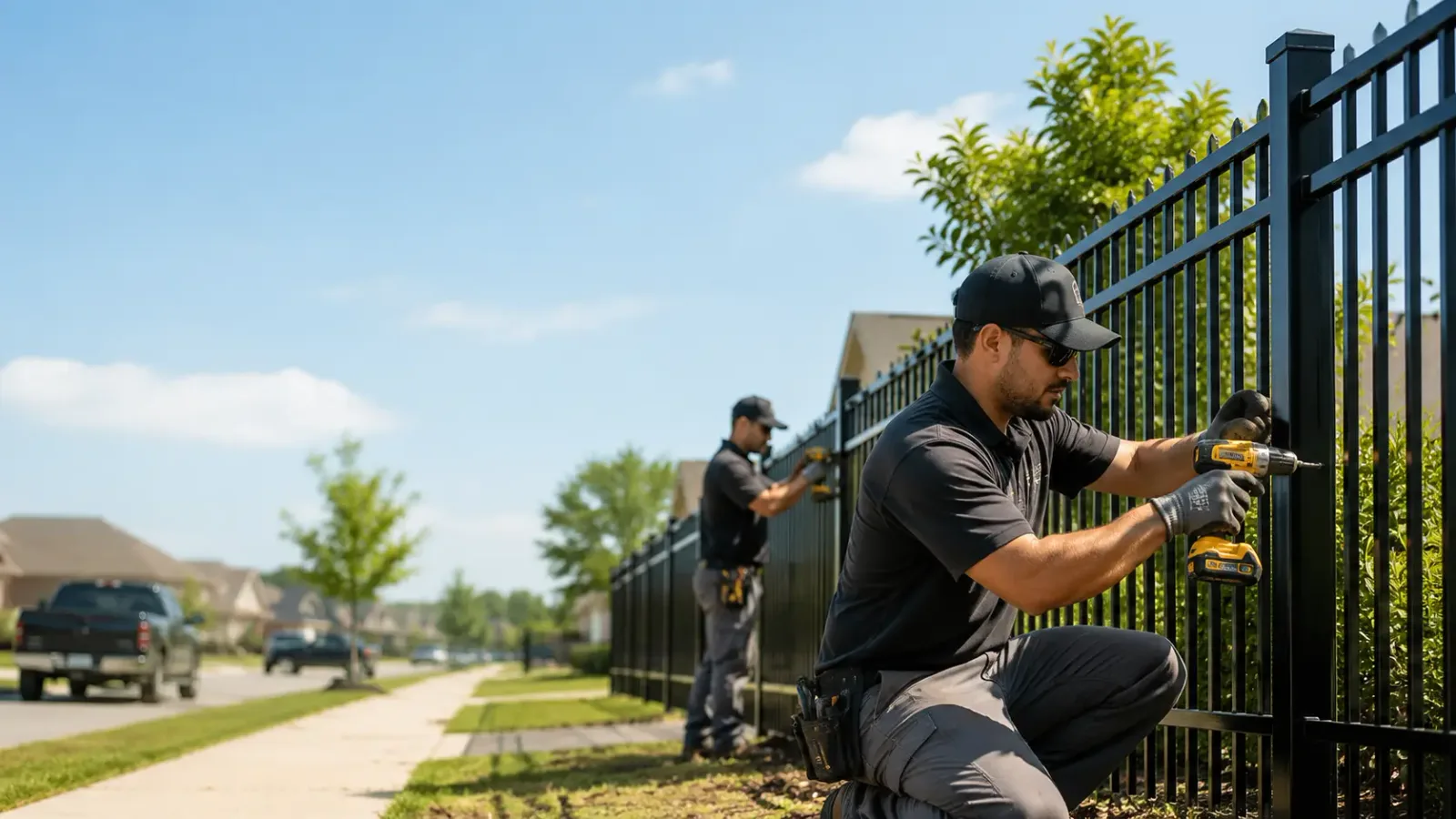 Metal Fence Installation in Rusk, TX